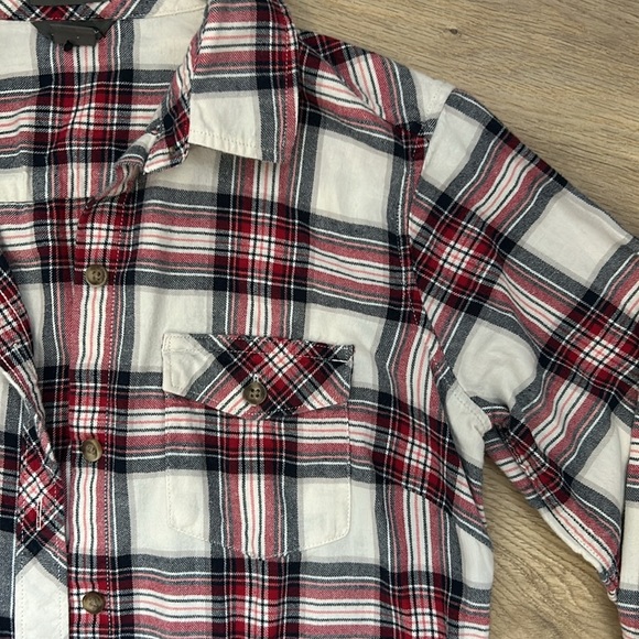 Eddie Bauer Flannel Button Up - Picture 2 of 3